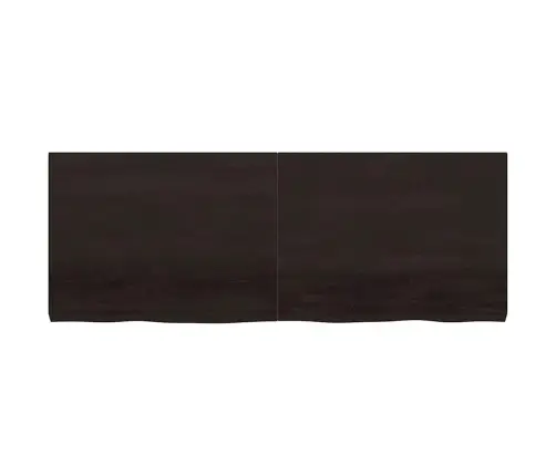 Vannasistabas Virsma, Tumši Brūna, 160X60X(2-6) Cm, Masīvkoks Vidaxl
