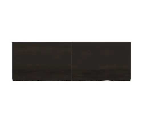 Vannasistabas Virsma, Tumši Brūna, 180X60X(2-4) Cm, Masīvkoks Vidaxl