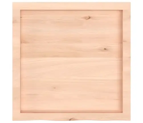 Lauaplaat, 60 X 60 X (2–4) cm Töötlemata Tammepuit