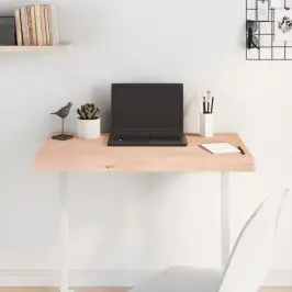 Lauaplaat, 80 X 50 X (2-6) cm Töötlemata Tammepuit