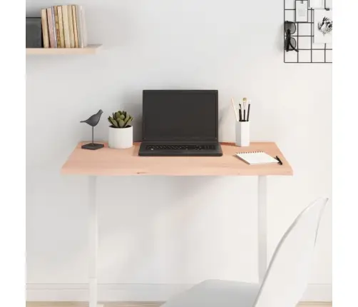 Lauaplaat, 80X60X2 cm Töötlemata Tammepuit