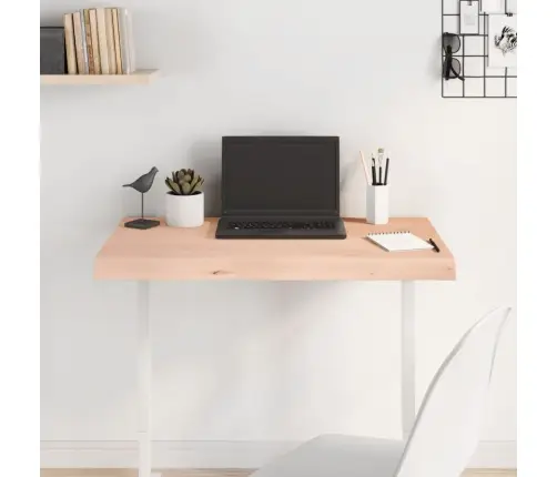 Lauaplaat, 80 X 60 X (2-6) cm Töötlemata Tammepuit