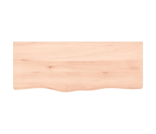 Galda Virsma, 100X40X(2-6) Cm, Neapstrādāts Ozola Masīvkoks Vidaxl