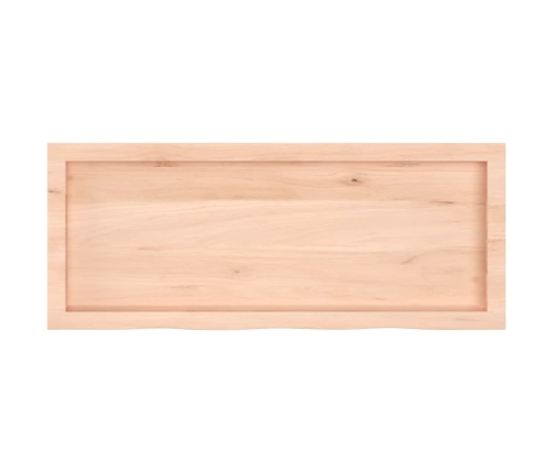 Galda Virsma, 100X40X(2-6) Cm, Neapstrādāts Ozola Masīvkoks Vidaxl