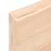 Galda Virsma, 100X40X(2-6) Cm, Neapstrādāts Ozola Masīvkoks Vidaxl