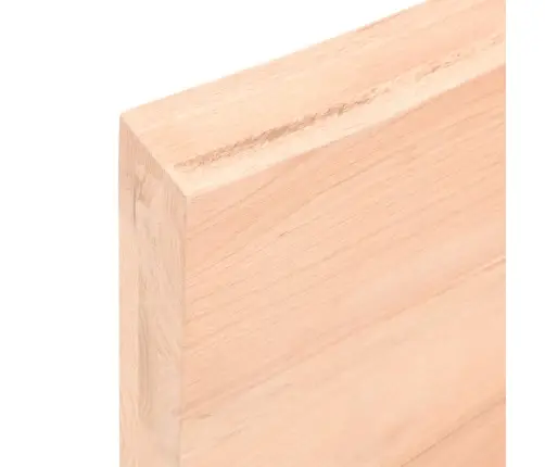 Galda Virsma, 120X60X(2-6) Cm, Neapstrādāts Ozola Masīvkoks Vidaxl