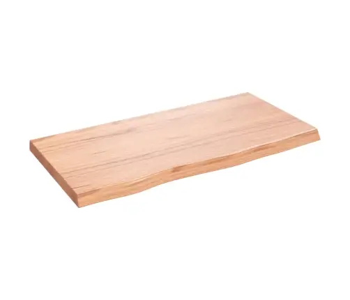 Stalviršis, Šviesiai Rudas, 80X40X(2-4) cm Medienos Masyvas