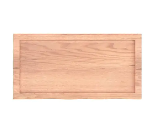 Stalviršis, Šviesiai Rudas, 80X40X(2-4) cm Medienos Masyvas