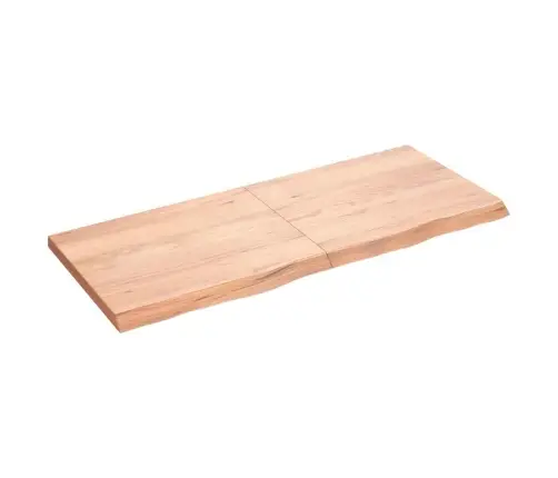 Stalviršis, Šviesiai Rudas, 120X50X(2-4) cm Medienos Masyvas