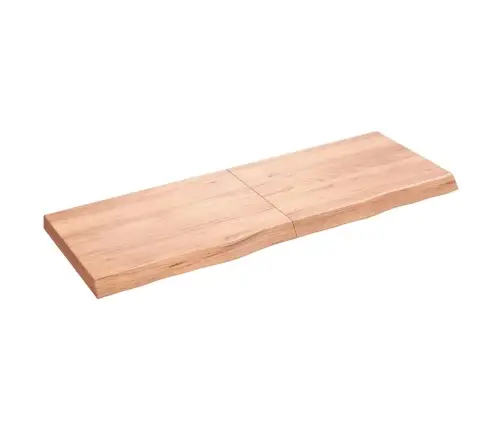 Lauaplaat, Helepruun, 140 X 50 X (2-6) cm Töödeldud Tammepuit