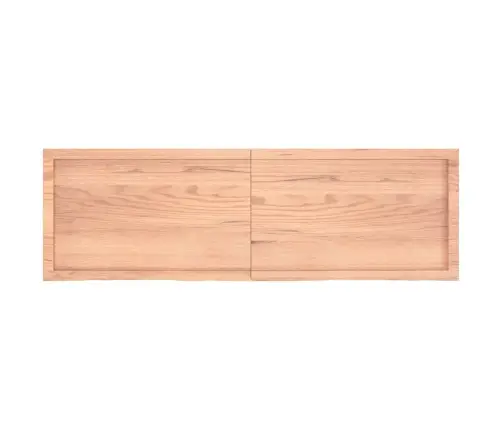 Galda Virsma, Gaiši Brūna, 160X50X(2-4) Cm, Ozola Masīvkoks Vidaxl