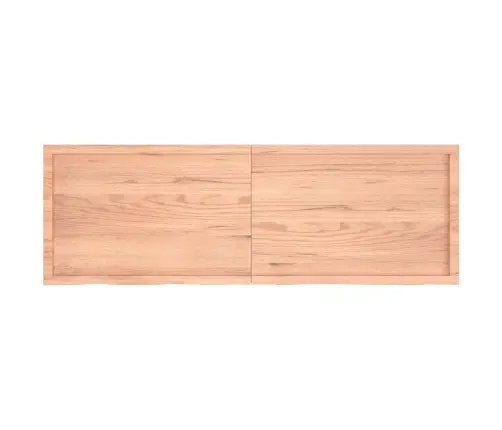 Galda Virsma, Gaiši Brūna, 180X60X(2-6) Cm, Ozola Masīvkoks Vidaxl