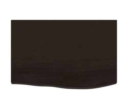 Lauaplaat, Tumepruun, 60 X 40 X 2 cm Töödeldud Tammepuit