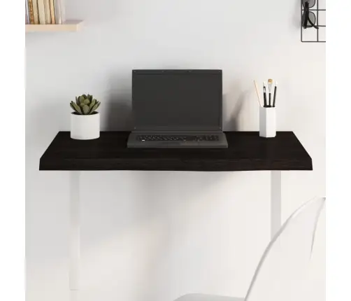 Lauaplaat, Tumepruun, 80X50X(2-4) cm Töödeldud Tammepuit