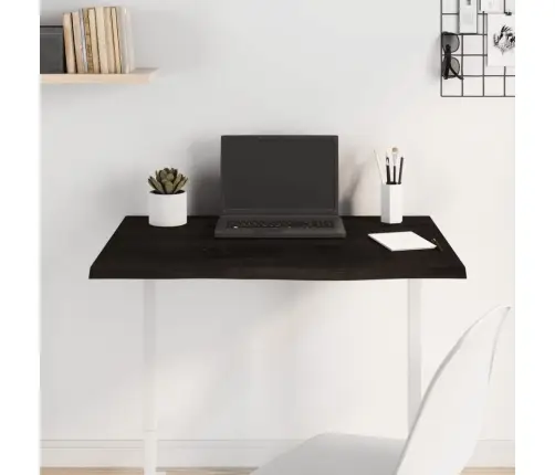 Lauaplaat, Tumepruun, 80X60X2 cm Töödeldud Tammepuit