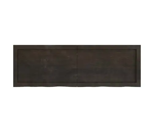 Lauaplaat, Tumepruun, 120X40X(2-6) cm Töödeldud Tammepuit