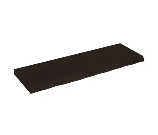 Stalviršis, Tamsiai Rudas, 120X40X(2-6) cm Ąžuolo Masyvas