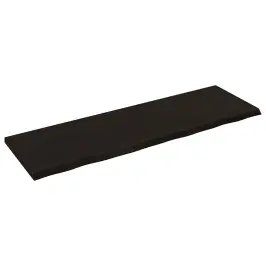 Lauaplaat, Tumepruun, 160X50X(2-4) cm Töödeldud Tammepuit