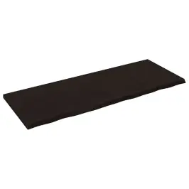 Stalviršis, Tamsiai Rudas, 160X60X(2-4) cm Ąžuolo Masyvas