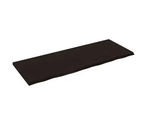 Stalviršis, Tamsiai Rudas, 160X60X(2-4) cm Ąžuolo Masyvas