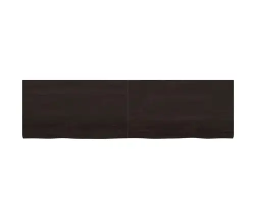 Stalviršis, Tamsiai Rudas, 180X50X(2-4) cm Ąžuolo Masyvas