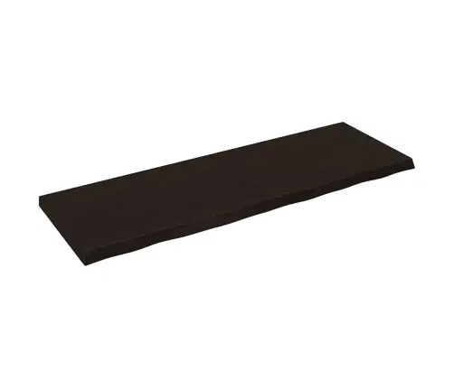 Stalviršis, Tamsiai Rudas, 180X60X(2-6) cm Ąžuolo Masyvas