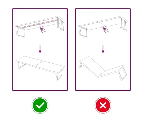 Lauaplaat, Tumepruun, 200X50X(2-6) cm Töödeldud Tammepuit