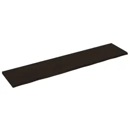 Lauaplaat, Tumepruun, 220X50X(2-4) cm Töödeldud Tammepuit