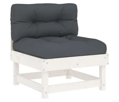 8-Daļīgs Dārza Atpūtas Mēbeļu Komplekts Ar Matračiem, Masīvkoks Vidaxl