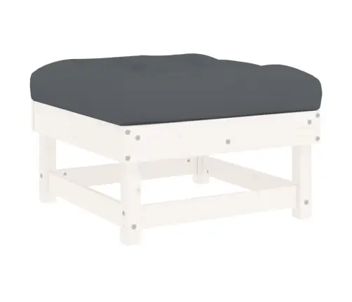 8-Daļīgs Dārza Atpūtas Mēbeļu Komplekts Ar Matračiem, Masīvkoks Vidaxl