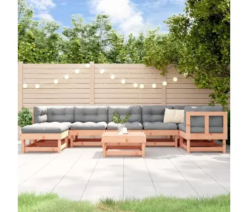 8-Daļīgs Dārza Atpūtas Mēbeļu Komplekts Ar Matračiem, Egle Vidaxl