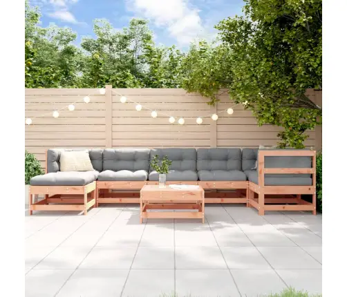 8-Daļīgs Dārza Atpūtas Mēbeļu Komplekts Ar Matračiem, Egle Vidaxl