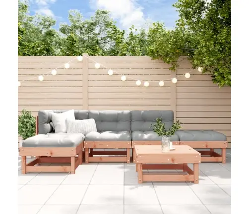 6-Daļīgs Dārza Atpūtas Mēbeļu Komplekts Ar Matračiem, Egle Vidaxl