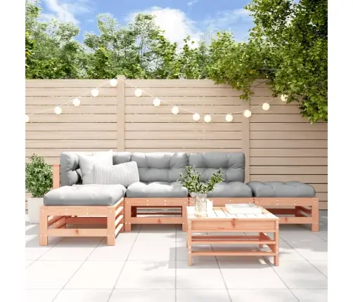 6-Daļīgs Dārza Atpūtas Mēbeļu Komplekts Ar Matračiem, Egle Vidaxl