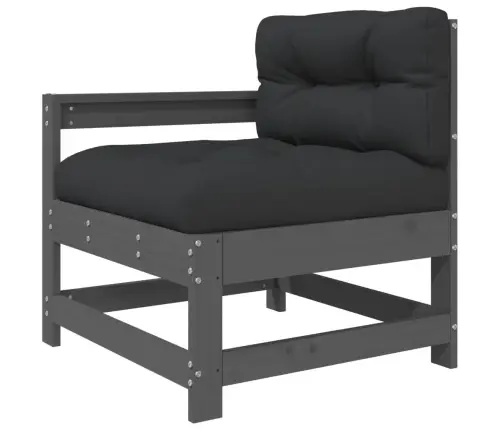 7-Daļīgs Dārza Atpūtas Mēbeļu Komplekts Ar Matračiem, Masīvkoks Vidaxl