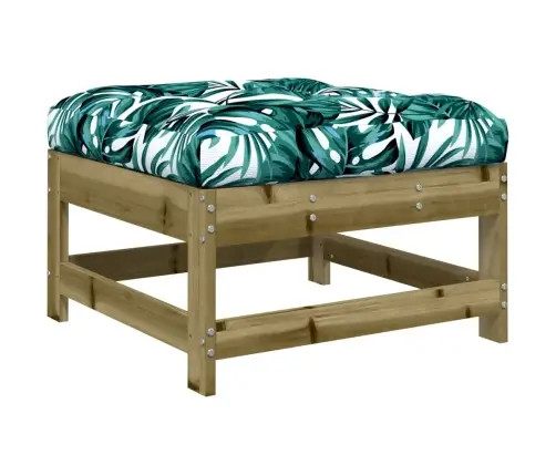 7-Daļīgs Dārza Atpūtas Mēbeļu Komplekts Ar Matračiem, Priede Vidaxl