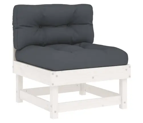 6-Daļīgs Dārza Atpūtas Mēbeļu Komplekts Ar Matračiem, Masīvkoks Vidaxl