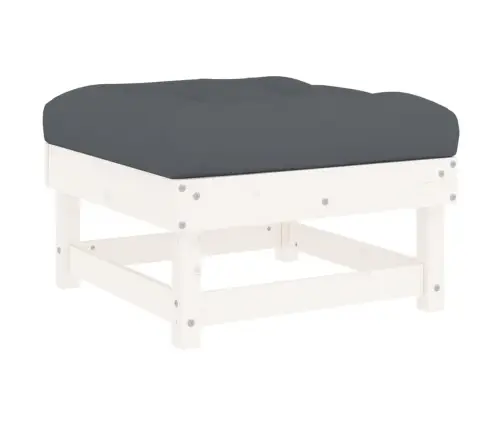 6-Daļīgs Dārza Atpūtas Mēbeļu Komplekts Ar Matračiem, Masīvkoks Vidaxl