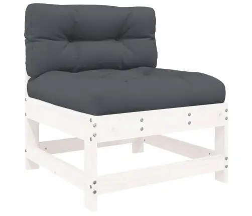 6-Daļīgs Dārza Atpūtas Mēbeļu Komplekts Ar Matračiem, Masīvkoks Vidaxl