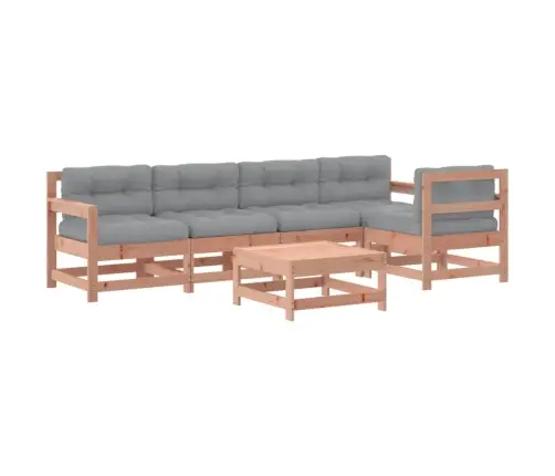 6-Daļīgs Dārza Atpūtas Mēbeļu Komplekts Ar Matračiem, Egle Vidaxl