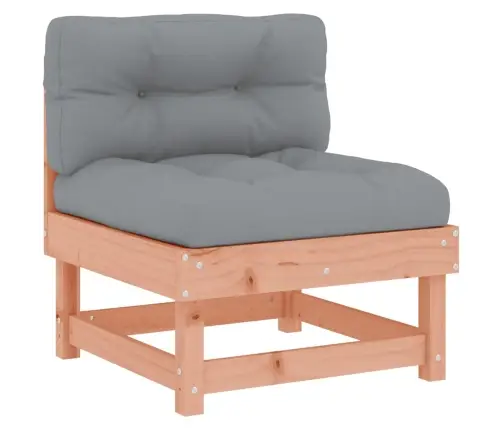 4-Osaline Aiamööbli Komplekt Patjadega, Ebatsuuga Puit