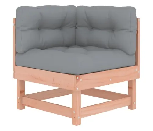 4-Osaline Aiamööbli Komplekt Patjadega, Ebatsuuga Puit