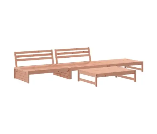 4-Daļīgs Dārza Atpūtas Mēbeļu Komplekts Ar Matračiem, Egle Vidaxl