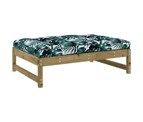 6-Daļīgs Dārza Atpūtas Mēbeļu Komplekts Ar Matračiem, Priede Vidaxl