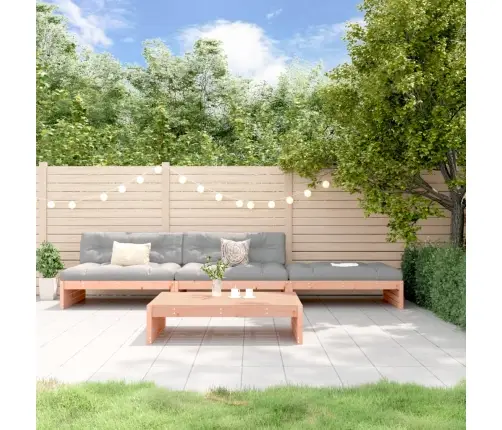 4-Daļīgs Dārza Atpūtas Mēbeļu Komplekts Ar Matračiem, Egle Vidaxl