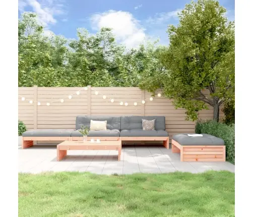 5-Daļīgs Dārza Atpūtas Mēbeļu Komplekts Ar Matračiem, Egle Vidaxl