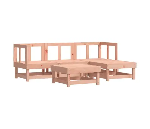 5-Daļīgs Dārza Atpūtas Mēbeļu Komplekts Duglasa Egles Masīvkoks Vidaxl