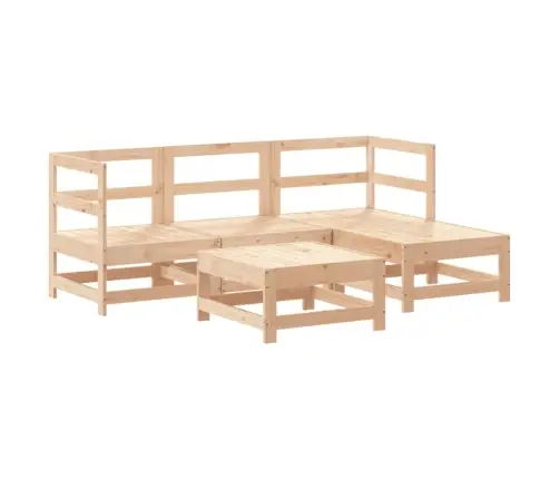 5-Osaline Aiamööbli Komplekt, Männipuit