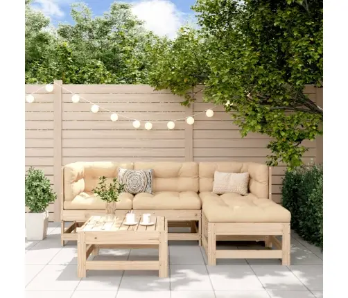 5-Osaline Aiamööbli Komplekt, Männipuit