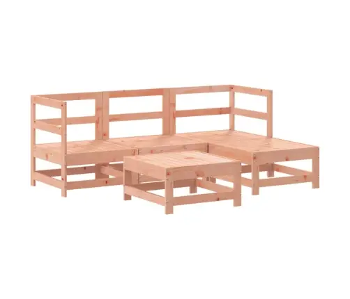 Sodo Poilsio Baldų Komplektas, 5 Dalių, Douglas Eglės Masyvas